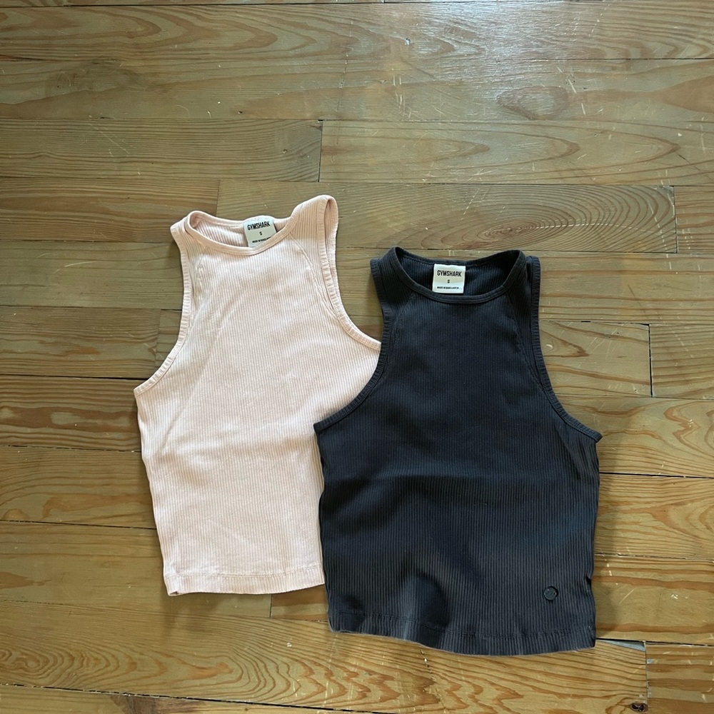 Gymshark tanks. Sold as a pair.